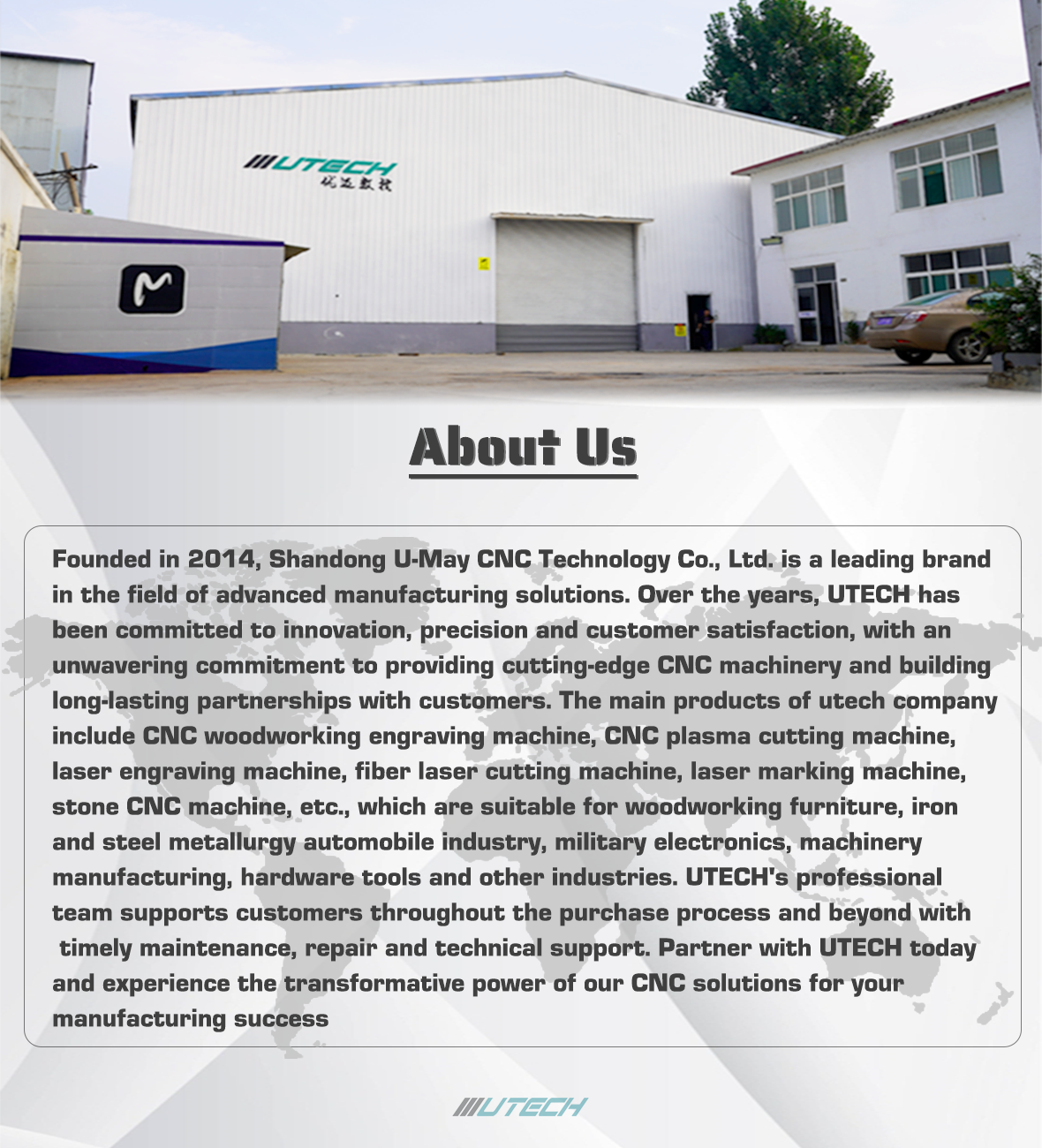 Shandong U-Mayıs CNC Technology Co., Ltd.