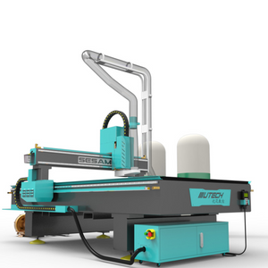 Akrilik için Kalın Duvarlı Çelik Yapı 1325 1530 CNC Router Makinesi