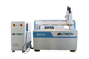 Mobilya için Ağır Hizmet 1300mm * 2500mm 4 Eksenli ATC Cnc Router