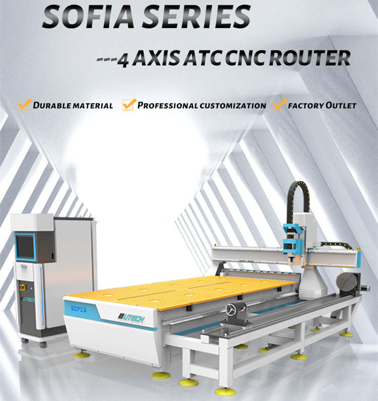 sofya 4 eksen cnc router