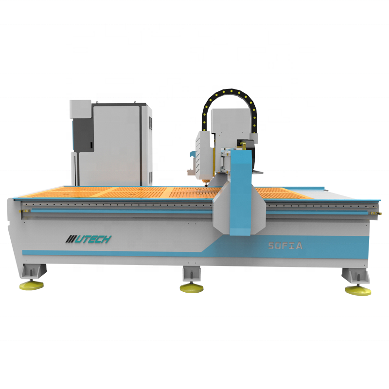 Yüksek Kaliteli 1325 1530 OKC CNC Router Makinesi Kağıt Kesme