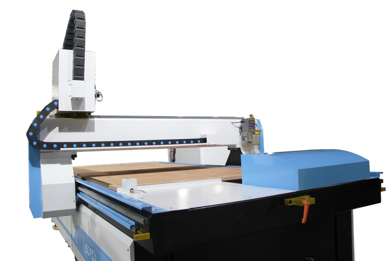 Mobilya için Ağır Hizmet 1300mm * 2500mm 4 Eksenli ATC Cnc Router