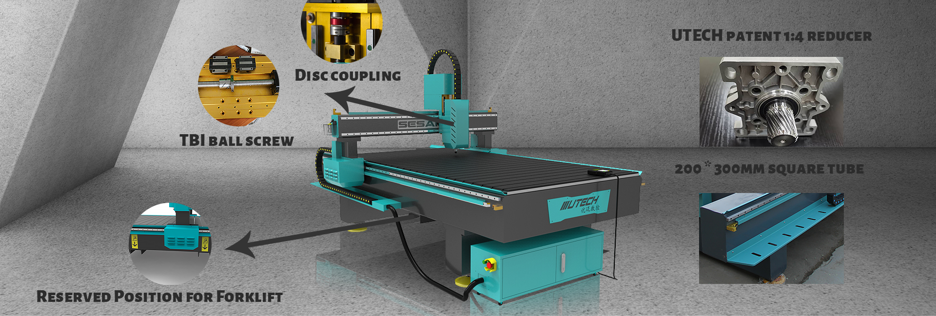 susam seires cnc router