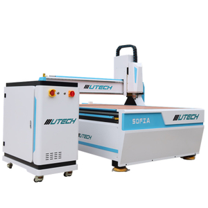 Ahşap Akrilik İçin 4 * 8FT Profesyonel Salınımlı Bıçak CNC Router