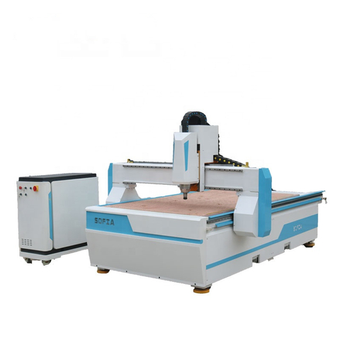 Alüminyum için Cnc Router Makinesi 3 Eksen Cnc 1325 Vakum Tablalı Ahşap Cnc Router