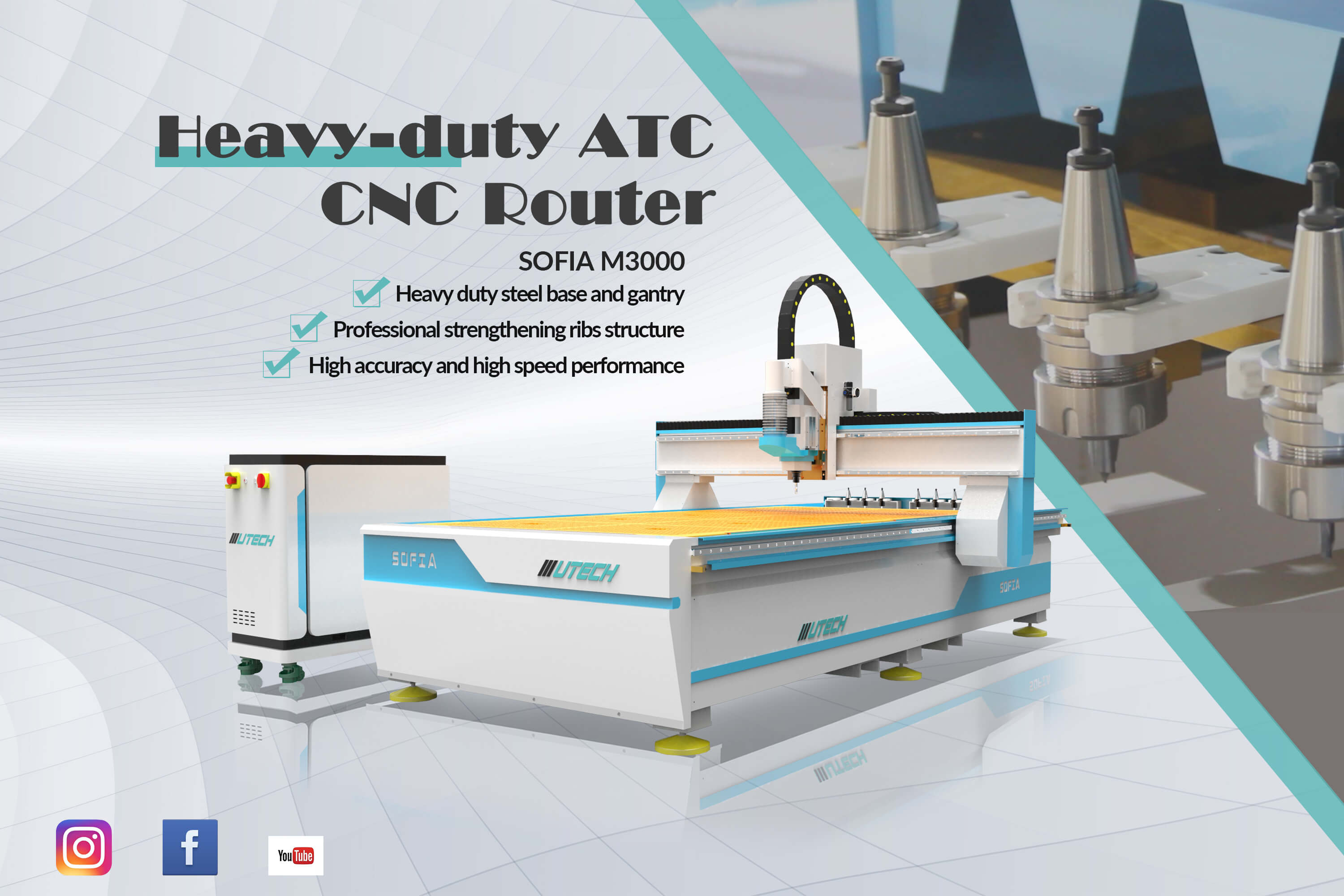 otomatik 3d ahşap oyma cnc router makinesi