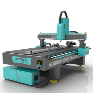 Ağır Hizmet 4 Eksen 1325 3d Taş Oyma Makinesi Dönerli Cnc Router