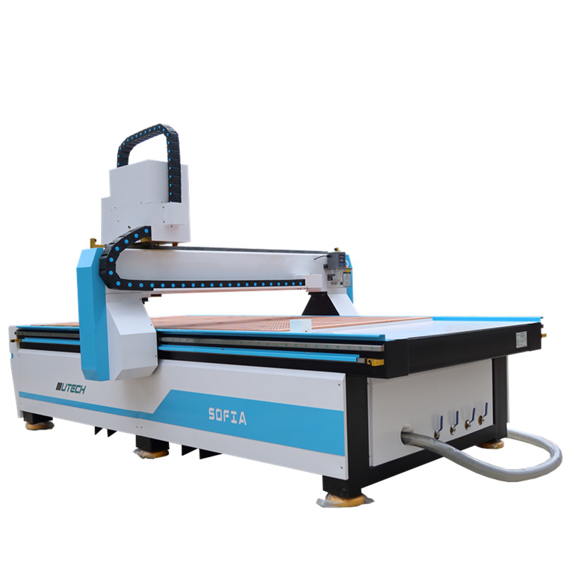 Çok İşlevli 1325 Salınımlı Bıçak CNC Router Kesme Makinesi, CCD Konum Kameralı