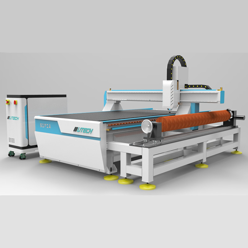 Mobilya Yan Delme Delikleri için 4 Eksen ATC Cnc Router Mobilya Yan Delme Delikleri 1212 1224 Ahşap Yönlendirici Cnc