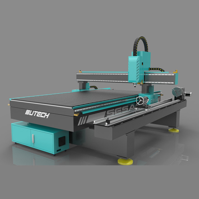 Masif Ağaç İşleme ve Reklamcılık için 4 * 8FT Yüksek Kaliteli Cnc Router