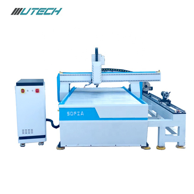 Mobilya İçin Endüstriyel 4 Eksenli Otomatik Atc Cnc Router