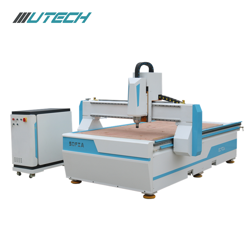 Alüminyum için Cnc Router Makinesi 3 Eksen Cnc 1325 Vakum Tablalı Ahşap Cnc Router