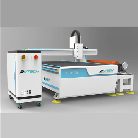 Ağır Hizmet Tipi 4x8ft Ahşap Yönlendirici Mobilya Dolabı ATC Yapımı Cnc Router Oyma Makinesi