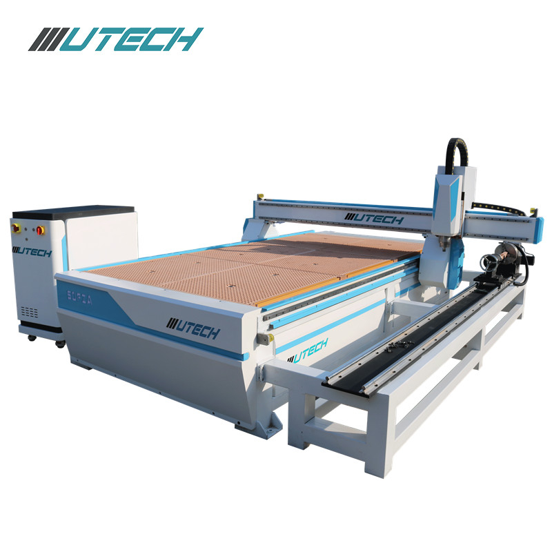 Mobilya Yan Delme Delikleri için 4 Eksen ATC Cnc Router Mobilya Yan Delme Delikleri 1212 1224 Ahşap Yönlendirici Cnc