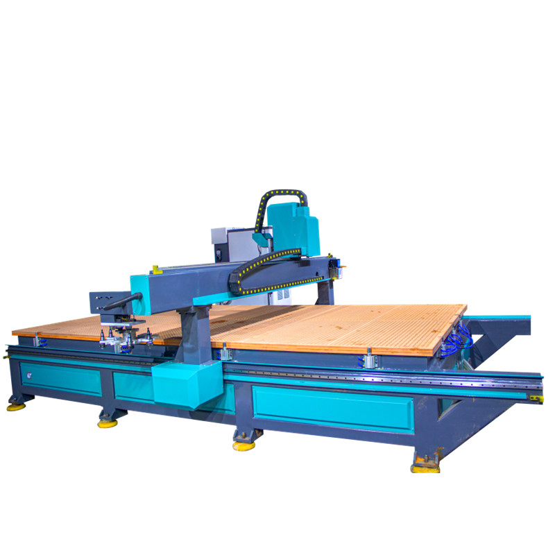 Atlıkarınca Takım Değiştiricili Ahşap Oyma Makinesi için 3 Eksenli ATC CNC Router