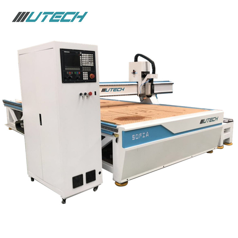 Lineer Atc Cnc Router 4. Eksen Cnc 4 Eksen Router 1325 Cnc Router 9kw HQD Mil ile Ağaç İşleme